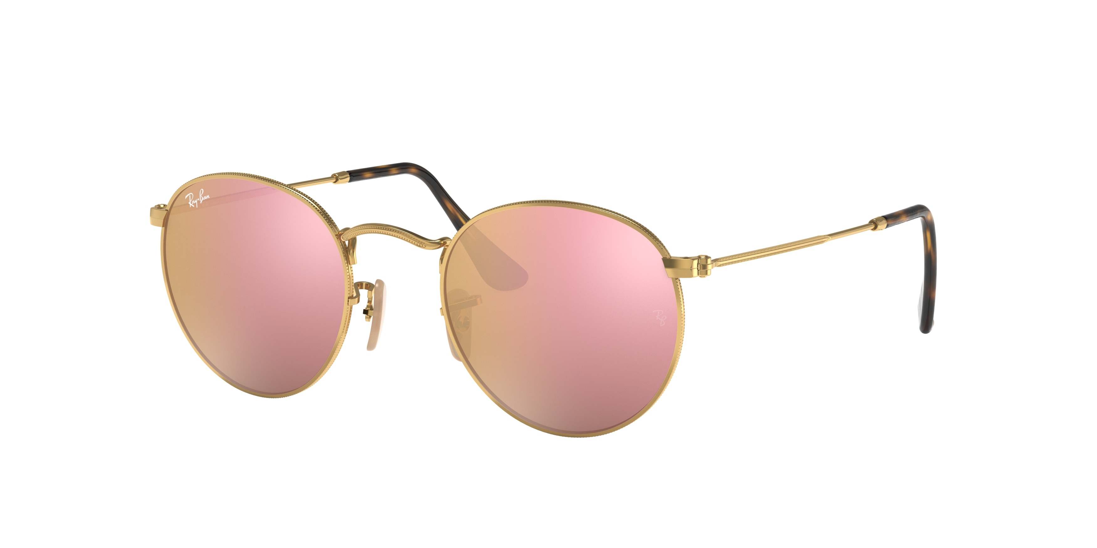 Ray Ban RB3447N 001/Z2 Round Metal 